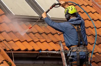 Démoussage et hydrofuge de toiture à Rayet